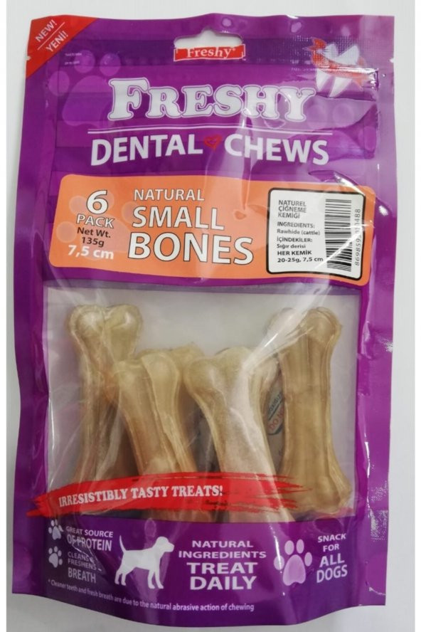 Press Deri Köpek Çiğneme Kemiği 25 Gr. 6 Adet ürün görseli 1