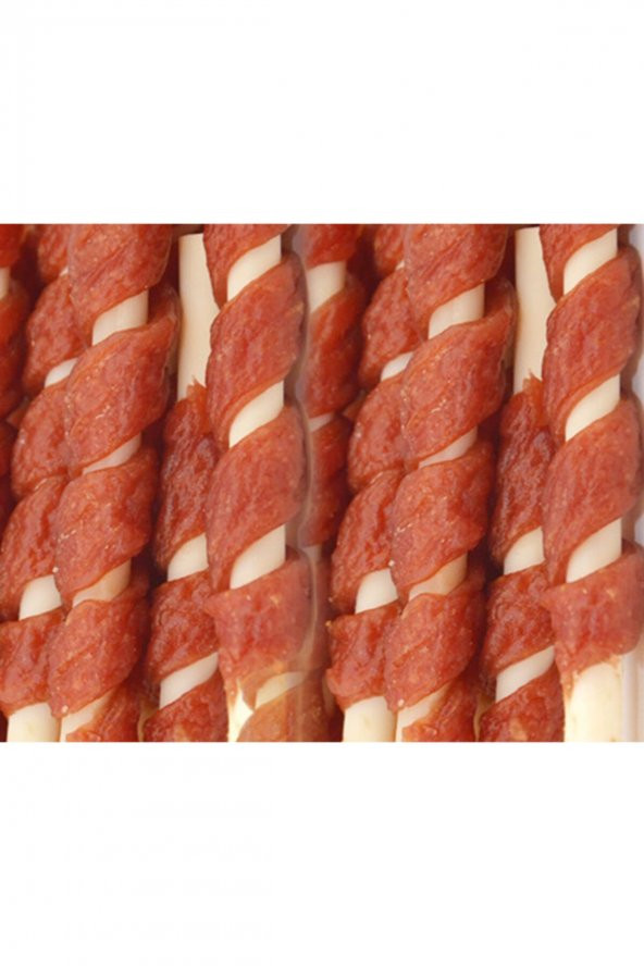 Lamb Twists - 20 Adet Kuzu Etli Burgu Çubuk - 200g - Taze Et Ile Hazırlanmıştır - 2li Set - Resim 2