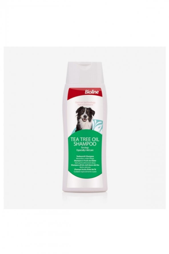 Bioline Köpek Şampuanı Çay Ağacı Tea Tree Oil Şampuan 250 Ml