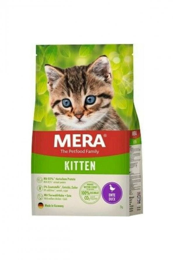 Tahılsız Ördek Etli Yavru Kedi Maması 2 Kg