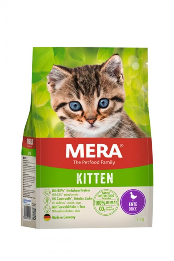 Grain Free Fresh Meat Kitten Tahılsız Ördek Etli Yavru Kedi Maması 2 Kg ürün görseli 1
