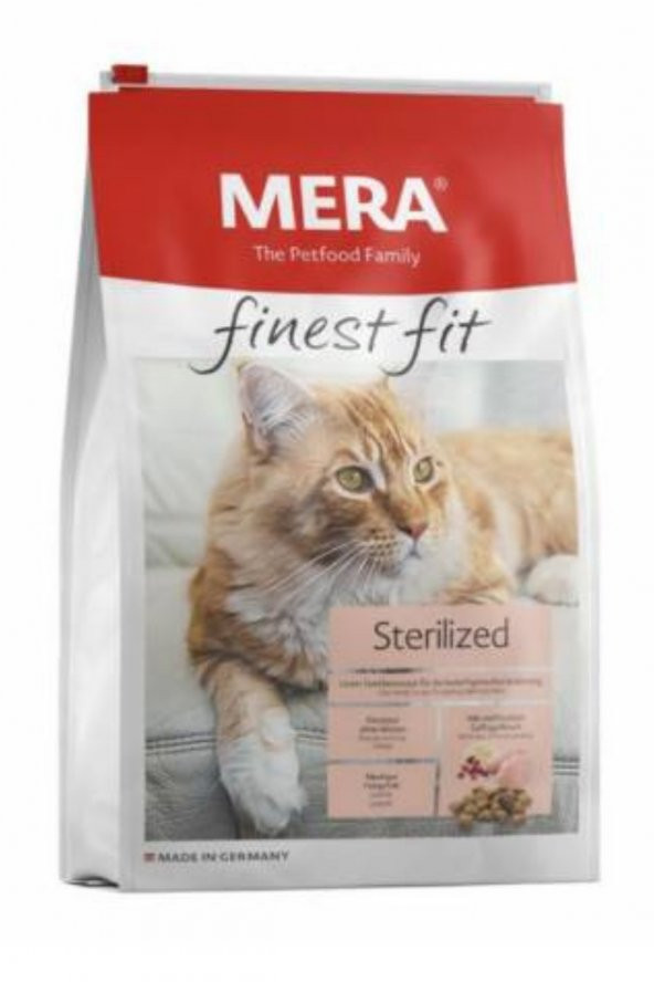 Finest Fit Sterilised Kısırlaştırılmış Kedi Maması 4 Kg