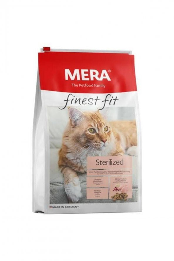 Finest Fit Sterilized Kümes Hayvanlı Kısır Kedi Maması 4 Kg