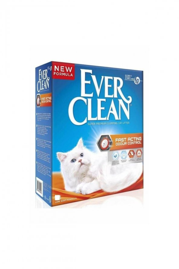 Fast Acting Odour Control Ince Topaklaşan Kedi Kumu 10 L