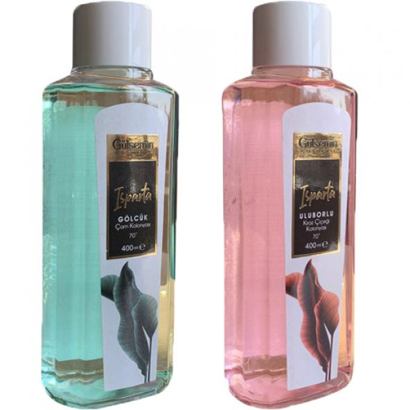Isparta Efsaneleri 2li Kolonya Seti 400 ml x 2  (Çam, Kiraz Çiçeği)