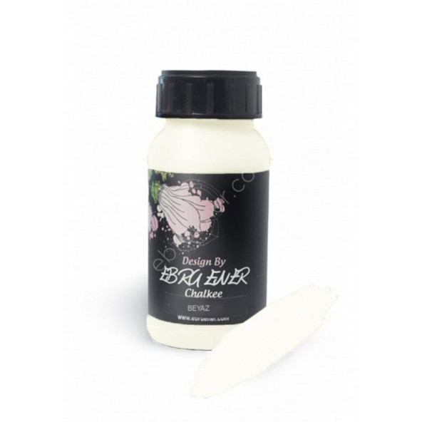 Ebru Ener Chalkee Boya Beyaz 250 ml.