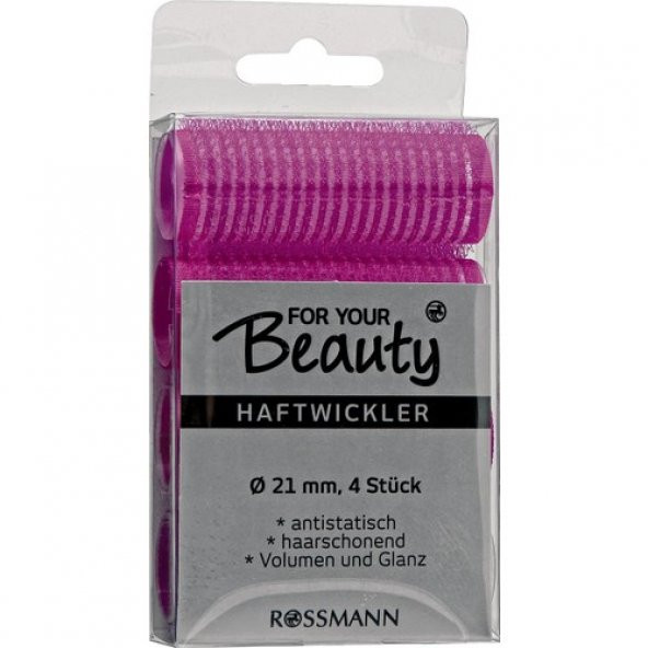 For Your Beauty Bigudi 21 mm Anti Statik 4lü - 2