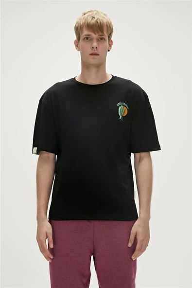 Bad Bear 23.01.07.004-C01 Re-Social Erkek T-Shirt