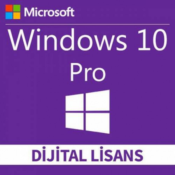 Microsoft Studios Windows 10 Pro Orjinal Dijital Lisans Anahtarı