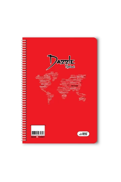 A4 Pp Kapak Spralli Defter 40 Yaprak  Kareli (1 Adet) - 5