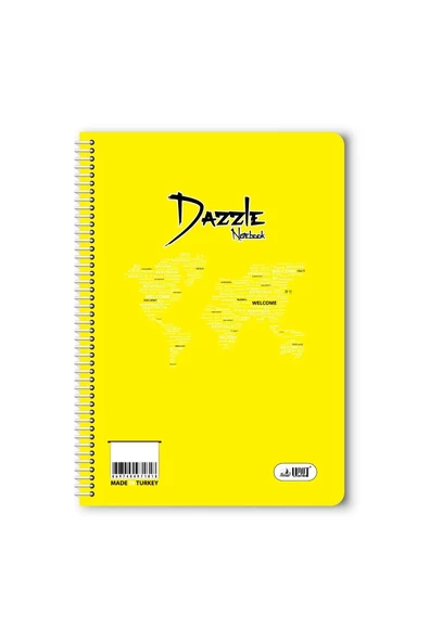 72 yaprak çizgili spiralli defter a4 boy(1 adet ) - 5