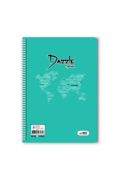 96 yaprak kareli spiralli defter a4 boy(1 adet ) - 6