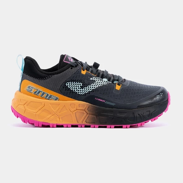 Joma Sima Lady - Kadın Gri Spor Ayakkabı - TKSMLW2322 - 4
