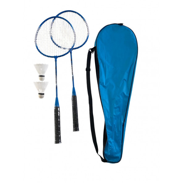 Pro Badminton Raket Seti + 2Adet Pro Badminton Topu