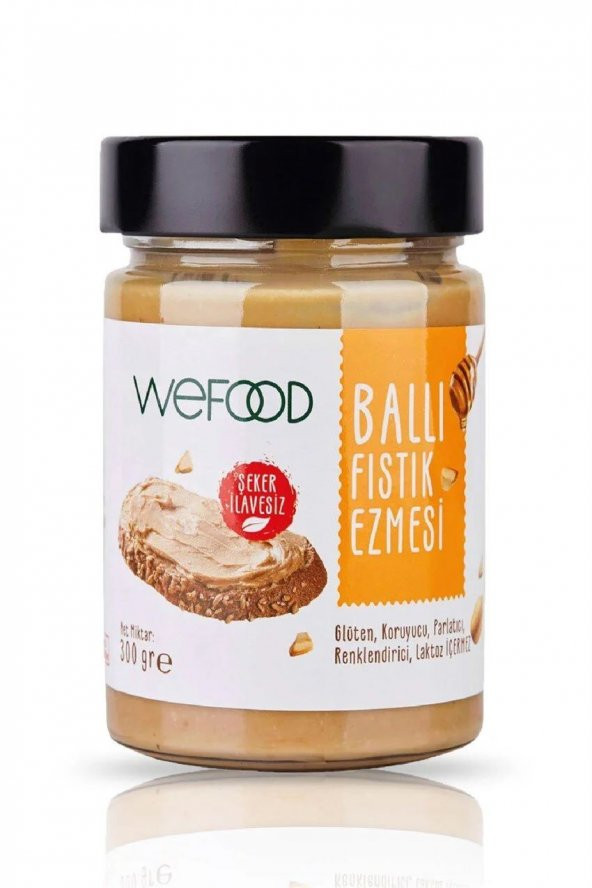 Wefood Ballı Fıstık Ezmesi 300gr