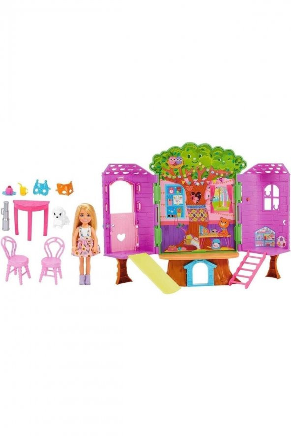 Barbie Chelseanin Ağaç Evi HPL70 Lisanslı Ürün