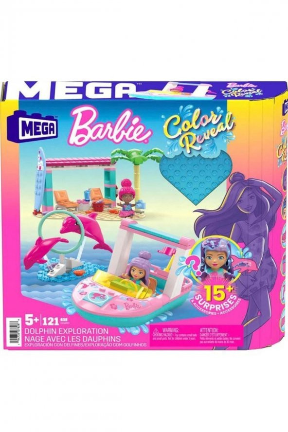 Barbie Mega Color Reveal Yunus Keşfi Hhw83