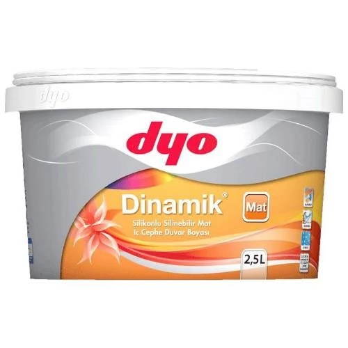 Dyo Dinamik Silikonlu Mat İç Cephe Boyası 2,5 lt