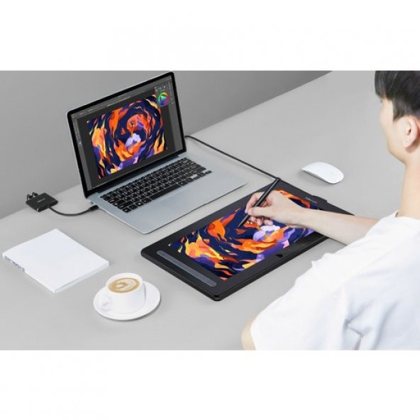 Xp-Pen Artist 16 2nd Generation Grafik Ekran Tablet Siyah - 3