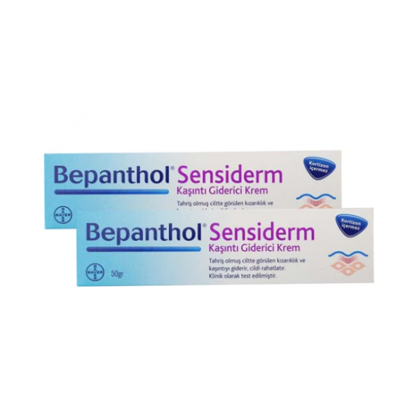 Bepanthol Sensiderm 50 gr 2 Adet Egzama ve Kaşıntı Giderici Krem