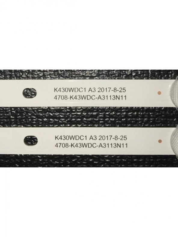 PHILIPS 43BDL4012 LED BAR, K430WDC1 A1, 4708-K43WDC-A1113N11, 4708-K43WDC-A3113N11 - Resim 4