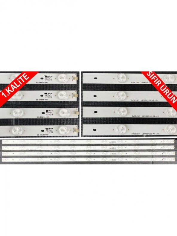 YUMATU YT-4011 40", EVERLIGHT LBM400P1101-AR-1, 4 PARÇA, 11 LED, TV LED BAR ürün görseli