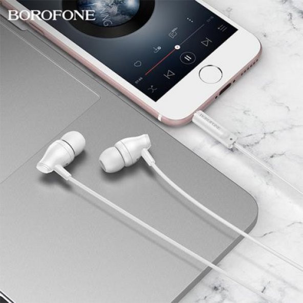 Coofbe 1.2Mt Kablolu 3.5mm Jack Kulak içi Kulaklık Kontrol Düğmeli 3.5mm Kulaklık - 6