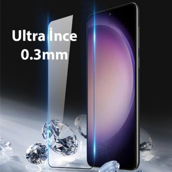 Coofbe Ultra İnce 0.3MM Yüksek Çözünürlük Full Kaplama 9H Samsung Galaxy S23 Plus Ekran Koruyucu - 3