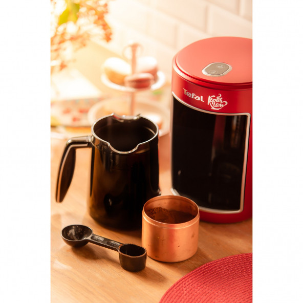 Tefal Köpüklüm Kırmızı Türk Kahve Makinesi - 3
