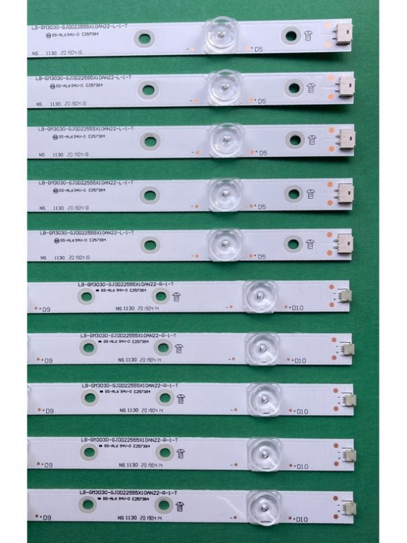 PHILIPS 55PUS7304 SIFIR LED BAR,PHILIPS 55PUS7504 LED BAR, LB-GM3030-GJ0D22555X10AN22-H - Resim 2