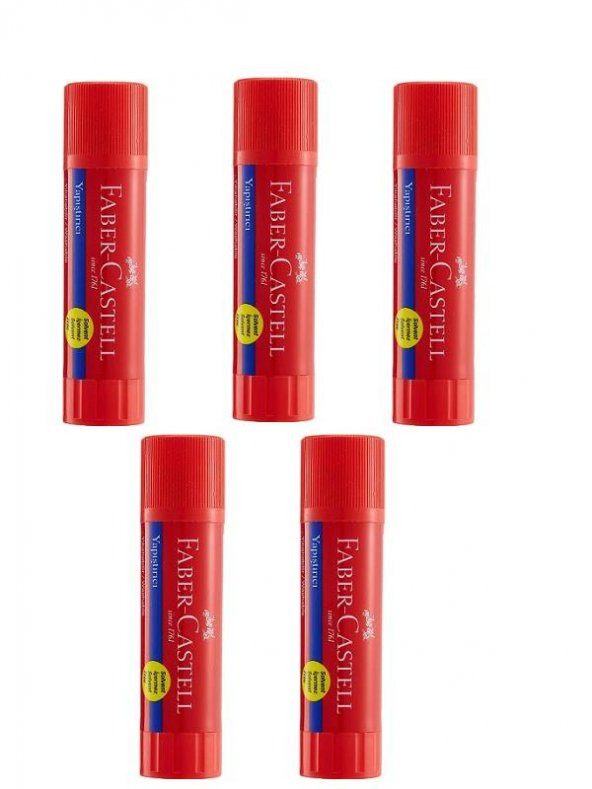 FABER CASTELL STİCK YAPIŞTIRICI 20 GR -5Lİ-