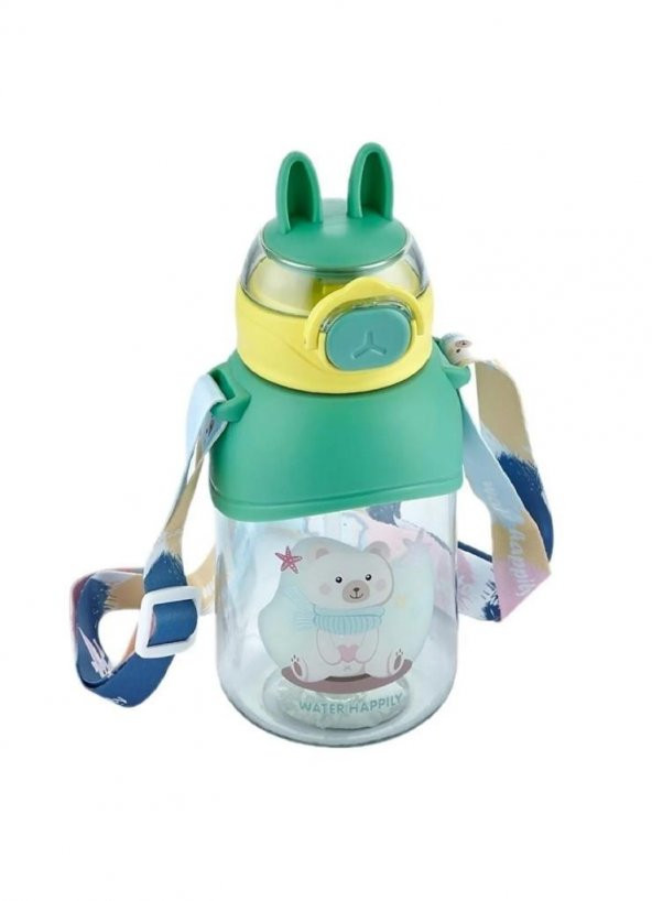 Vagonlife VGN2108 650ml Yeşil Pipetli Matara
