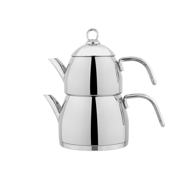 Schafer Brilla Çelik Çaydanlık Takımı 3 Parça-Inox - 4