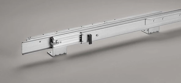 Yuvarlak Çok Açılır Fonksiyonel Masa Rayı Mekanizması 72 Cm