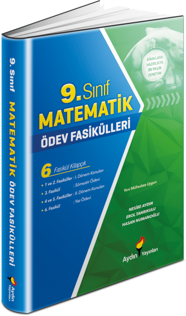 9. Sınıf Matematik Ödev Fasikülleri 9 - Aydın Yayınları