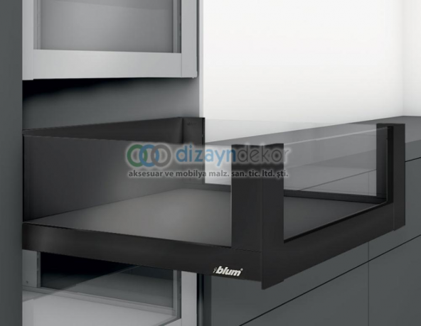 Blum Legrabox C Free Camlı İç Çekmece 45 Cm. Frenli Blumotion