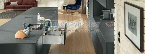 Blum Legrabox C Pure 50 Cm. Eviye Altı Bas-aç Frenli
