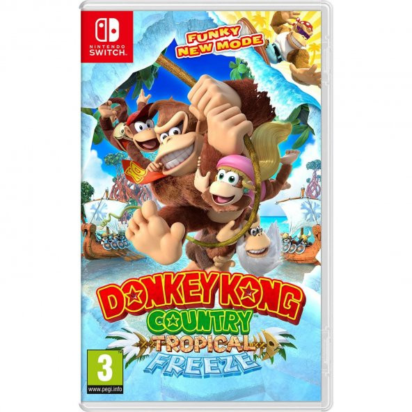 Donkey Kong Country: Tropical Freeze Nintendo Switch Oyun