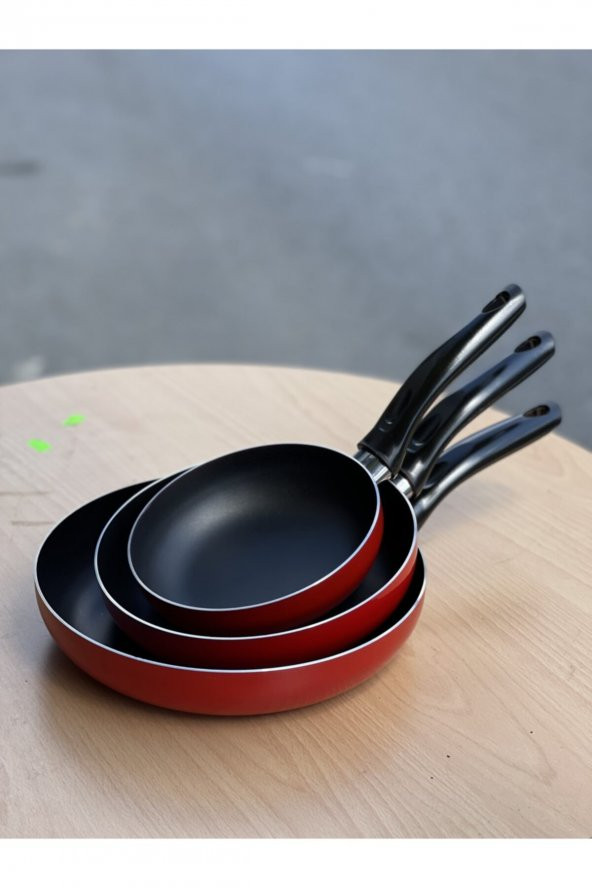 3’lü Teflon Tava Seti ürün görseli