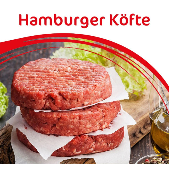 Özlem Hamburger Presi 10cm Çap Köfte Şekillendirme Mekanik Kollu - Resim 5