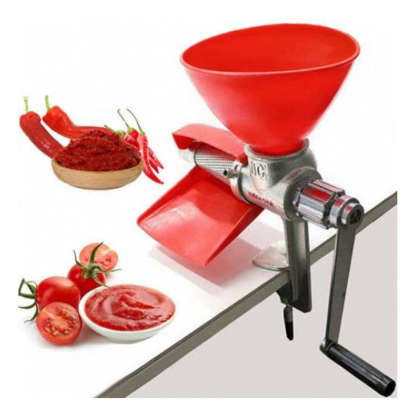 Tuğra Çelik Salça Makinası Püre Makinesi Alüminyum Gövde - Resim 4