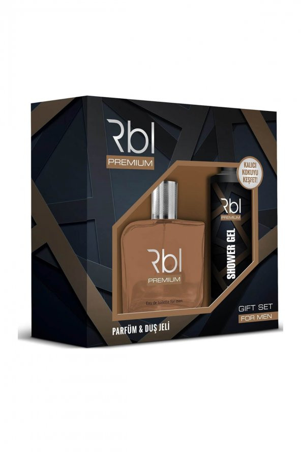 Rebul Premium Kofre Edt 200 ml Unisex Parfüm + Duş Jeli Set