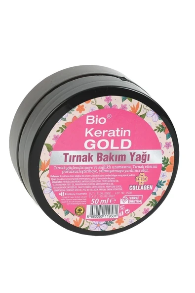 Bio Keratin Gold  Kolajenli Tırnak Bakım Yağı 50 Ml - 2