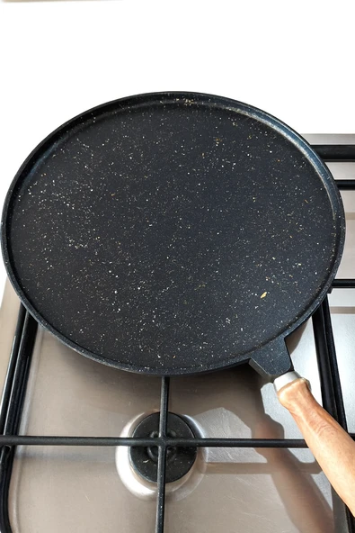 Döküm Gözleme Tavası 36 cm Granit Kaplama (Non-Stick) ürün görseli