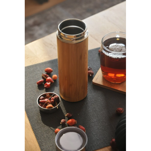 Bambum  Magna Kapsül Termos (Çay Termosu) 480 ml B0041 - 2