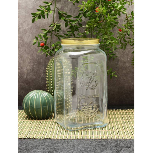 Paşabahçe 80398 Homemade Kavanoz 3 Litre - 6 Adet - 3