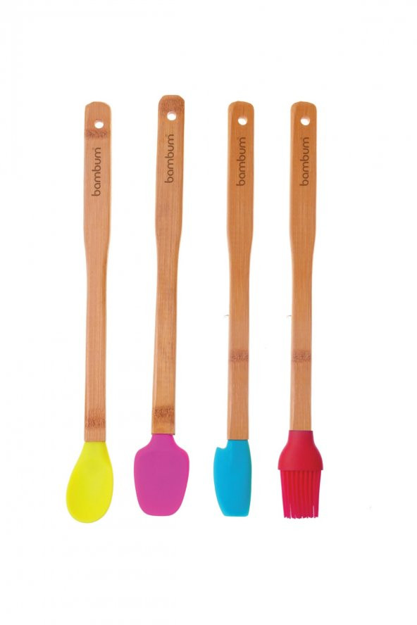 Bambum  Zolly - 4lü Spatula Seti Küçük