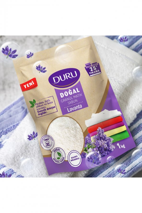 Duru  Granül Matik Sabun Lavanta (6x1kg)