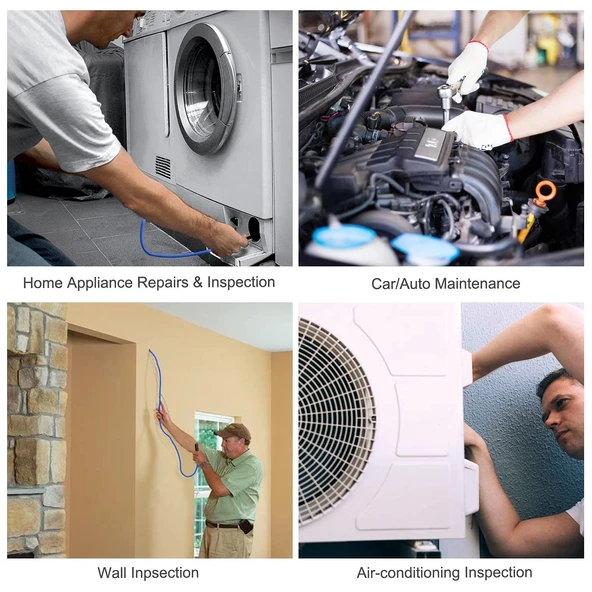 DEPSTECH Kablosuz Endoskop, Boreskop Muayenesi 2.0MP - Mavi 3.5m - Resim 4