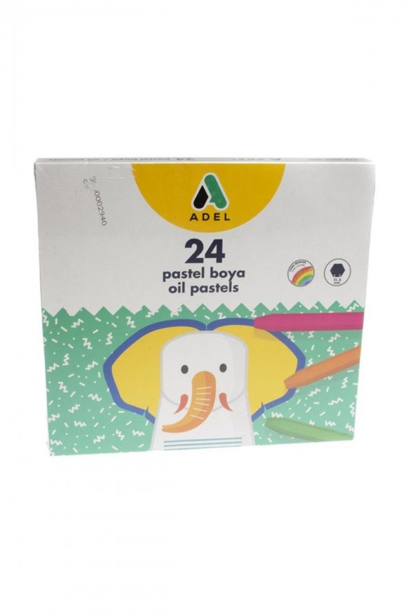 24 Renk Pastel Boya